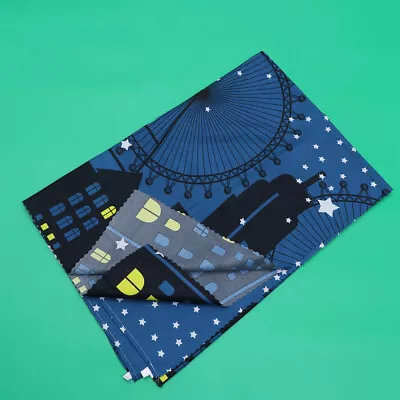  Blackout Cloth City Star Bed Curtain Curtains Bedroom Cabin Decor Tent • £12.95
