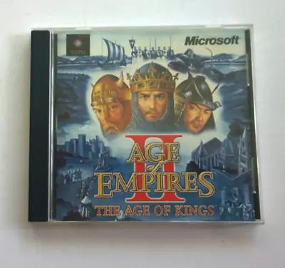 Age Of Empires II The Age Of Kings Vintage PC Game  CD • $39