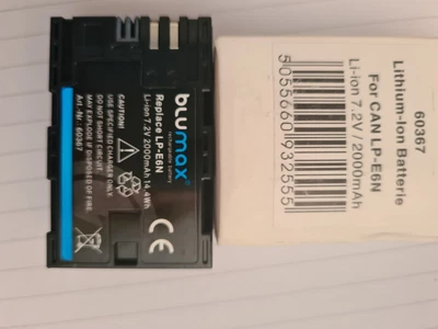 £10 • Buy Canon LP-E6N Lithium-Ion 7.2V 1865mAh Battery Pack For Canon EOS 7D 