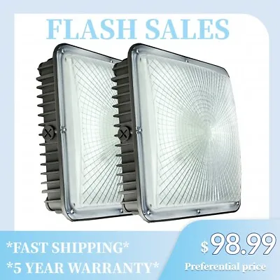 LED Canopy Light 70W 8450Lumens 450W HPS/HID Replacement5000K AC110-130V • $88.28