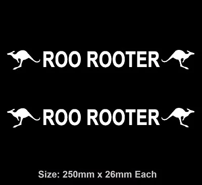 Funny Bull Bar Sticker Vinyl Decal Hunting Ranger Navara Patrol Cowboy Kangaroo • $5.85