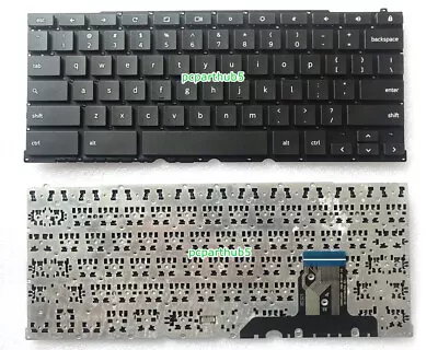 New Samsung Chromebook Plus XE520QAB XE520QAB-K02US XE521QAB Keyboard US Black • $31.69