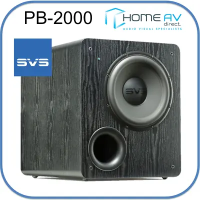 SVS PB-2000 10  Active Ported Subwoofer Home Cinema Hifi 500 Watts - Black Ash • £699