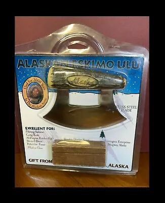 2000 Vintage Carrington Enterprises Alaskan Eskimo Ulu Knife New • $32.99