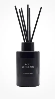 New STYLE SISTERS  Post Detox Zen REED DIFFUSER Leather Patchouli Amber • £14.80