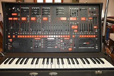 ARP 2600 Vintage Synthesizer Orange/Black Model. • $14500