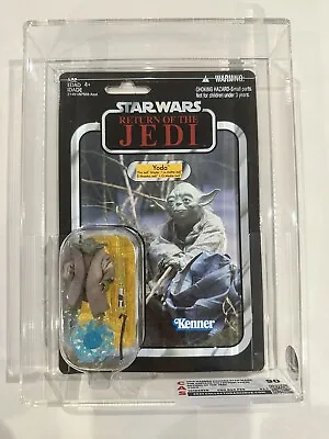 Star Wars Vintage Collection VC20 Yoda Canadian Card Graded 90 CAS **GRAIL*** • $1599