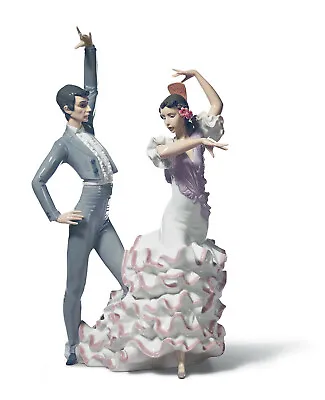 $1299.98 • Buy Lladro A Passionate Dance #6387 Brand Nib Love Romance Spanish Flamenco Save$ Fs