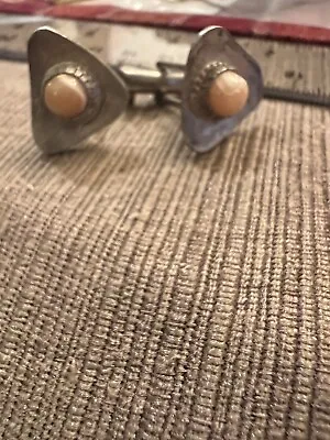 Vintage Sterling Opal Cufflinks • $24