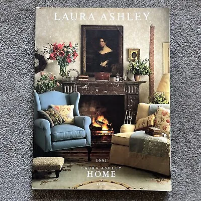 Laura Ashley Home 1991 - Home Furnishings Catalogue • £12