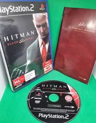 Hitman Blood Money PS2 PAL Complete W Manual • $9.99