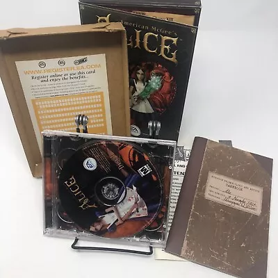 American McGee's Alice PC Windows Box W/ Game & Inserts EA Games • $89.99