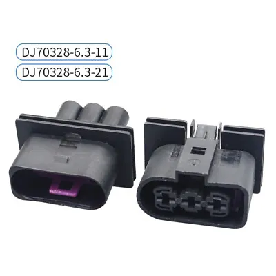 Waterproof Automotive Electrical Connector 3 Way Pin Plug For Car Fan Radiator • $6.01