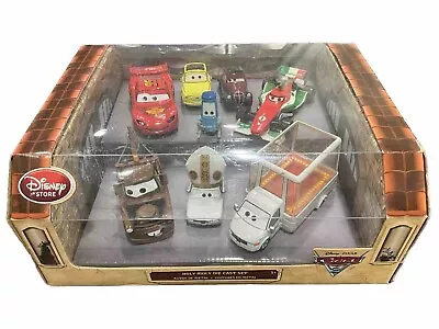 Disney Cars 2 Holy Moly Set Diecast Metal 8 Pk McQueen Mater Store New In Box • $58.88