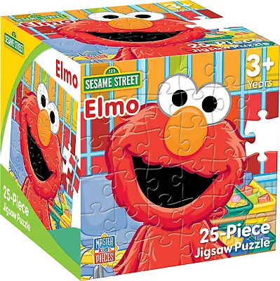 MasterPieces Sesame Street - Elmo 25 Piece Jigsaw Puzzle For Kids • $9.99