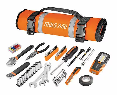 Tools2Go 83 Piece Tool Set With Roll-Up Pouch For Motorcycle Auto ATV - 240119 • $79.95