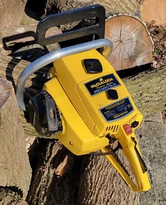 McCulloch Pro Mac 10-10 Electronic Chainsaw. Collectors Saw. 125 PSI • $360