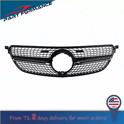 Diamond Grille For Mercedes Benz C292 GLE-CLASS Coupe' 2015-2019 Black • $69.52