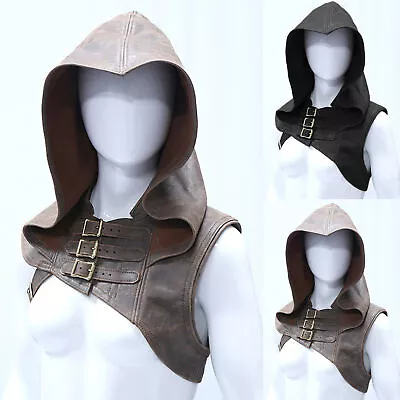 Cowl Hat Wear-resistance Skin-friendly Solid Color Sleeveless Cowl Hood Unisex • $32