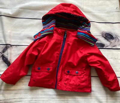 £20 • Buy JoJo Maman Bebe 4 In 1 Waterproof Polarfleece Jacket/ Coat 6-9-12 Months