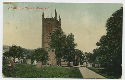 St Mary's Church Maryport Cumberland Vintage Postcard H29 • £3.99