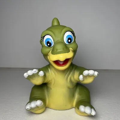 Vintage 1988 Pizza Hut The Land Before Time Ducky Green Hand Puppet Figure Toy • $17.18