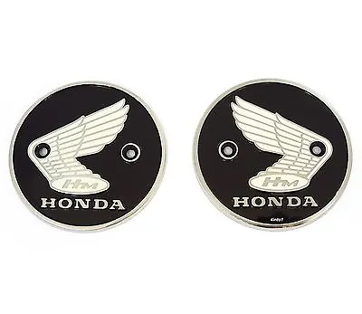 Genuine Honda - Tank Emblem Set - 87020-070-010 - CA200 CL90 S90 CB92 CA95 CB160 • $37.95