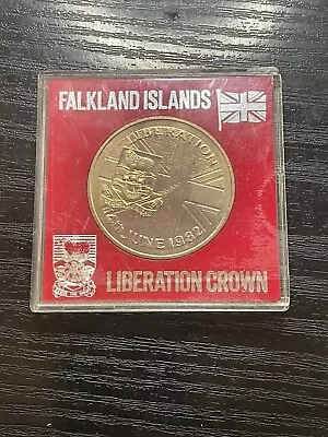 Falkland Islands Liberation Crown 50 Pence Denomination • £10.95
