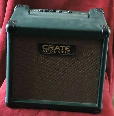 Vintage (Working) Crate Acoustic CA10 Amplifier  • $48.75