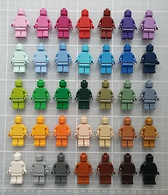 £30 • Buy LEGO Plain Figures Monochrome Monofigs Minifigures NEW