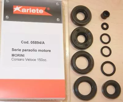 1961-on Moto Morini 150cc Corsaro Veloce Engine Seal Kit Made In Italy 05894/A • $14.99