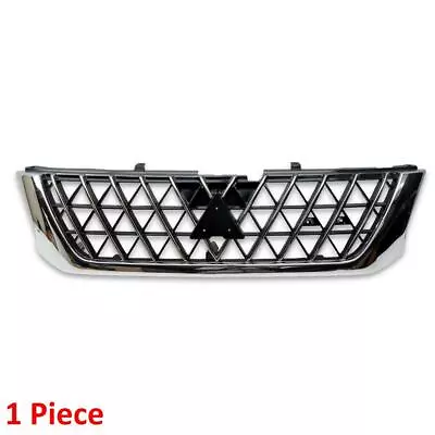 For Mitsubishi L200 New Strada Pickup 2001 05 Chrome Front Grille Grill • $242.09