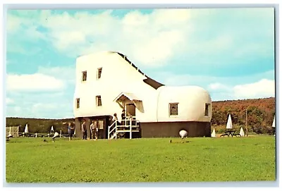 C1960 Shoe House Featuring Pennsylvania Dutch Ice Cream Pennsylvania PA Postcard • $9.95