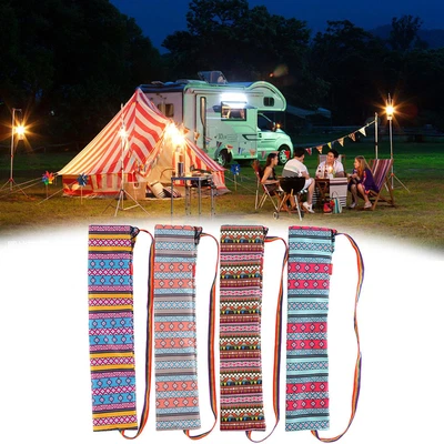 $13.99 • Buy Tent Pole Rod Waterproof Drawstring Bag Pouch For Trekking Hiking Poles