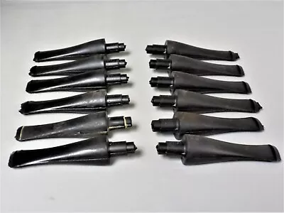 12 Vintage Danish Vulcanite Mouthpieces Pipe Stems For Briar Pipes New Old Stock • $24