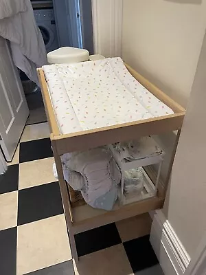 Ikea Baby Changing Table With Waterproof Mat • £5