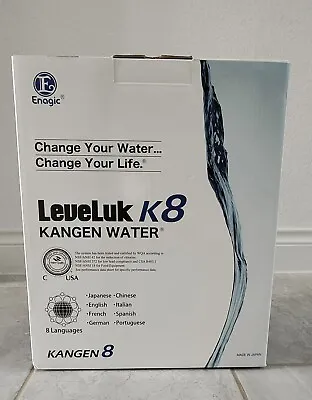 Enagic LeveLuk K8 A26-00 KANGEN WATER Alkaline Filtration Ionizer Machine-USED • $1599