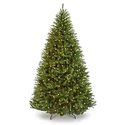 New Pre-Lit Hinged Douglas Artificial Christmas Tree W/ Stand 6 Ft 7.5 Ft 9 Ft • $172.95