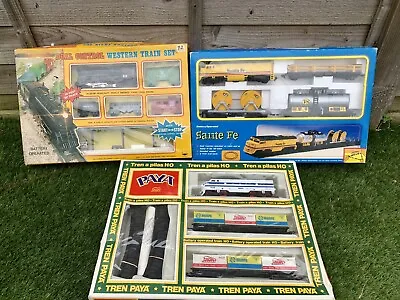 Vintage  Model Train Sets - Boxed - Untested • £99.81