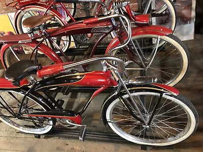 AIRFLOW Bicycle HANDLEBARS & PARADE CRASH BARS FITS ALL CRUISER BICYCLES • $175