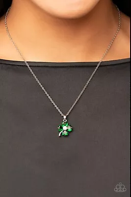 Paparazzi Jewelry ~🔥Kiss Me I’m Irish🔥~ Green 💚 Necklace BNWTs • $3.65