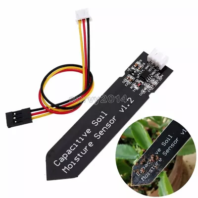 Analog Capacitive Soil Moisture Sensor V1.2 Corrosion Resistant With Cable Wire • $1.46