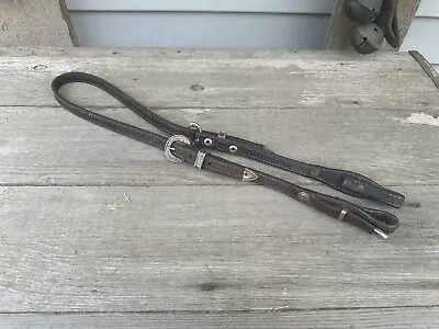 Horse Tack - Vintage Circle Y Western Show Headstall Hanger - Silver  • $135
