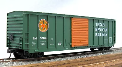 ROUNDHOUSE #1909 Rare Texas Mexican Railway TM 50' Rib-Side Box Car C8 • $23.95