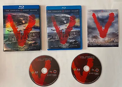 $12.95 • Buy V - The Complete First Season (Blu-ray Disc, 2010, 2-Disc Set) W/ Slipcover