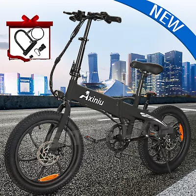 Black E-Bike 20  Electric Bike For Adults 850W Motor City Bicycle-Commuter Ebike • $597.99