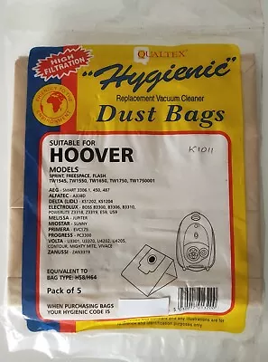 Vacuum Bags - Hoover Sprint/Freespace/Flash/TW1545/H58/H64 - 10 Bags • £7