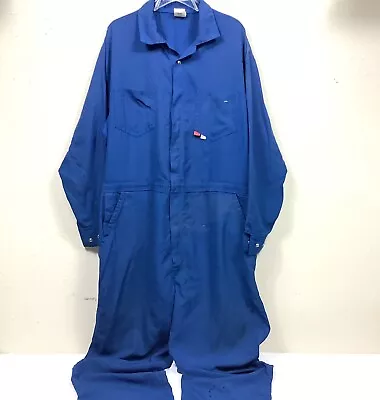 Vintage Saf-tech FR Coveralls USA- 2XLarge T..Halloween Blue Michael Myers • $24.99