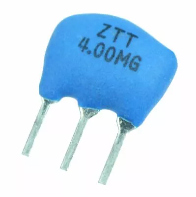 10 X 4MHz ZTT 3-Pin Ceramic Resonator • £2.99