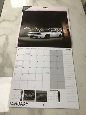 2024 Calendar Sports Cars In Style Beautiful Design Fast Speed Cars • £3.99